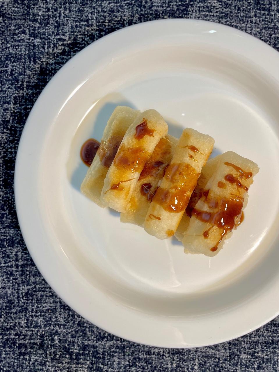 红糖糍粑 糯米粉版 的做法步骤图 一小只泡芙 下厨房