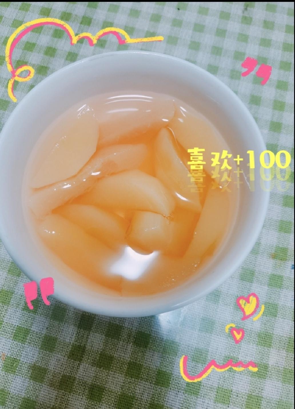 DIY桃子罐头