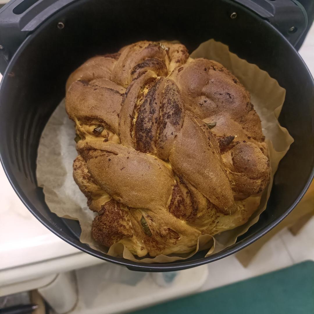 香葱肉松面包【柏翠面包机 】