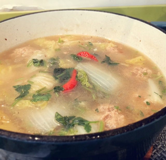 马蹄鲜肉丸