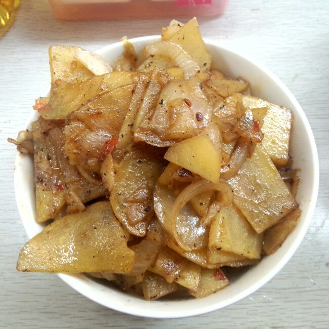孜然洋葱土豆片