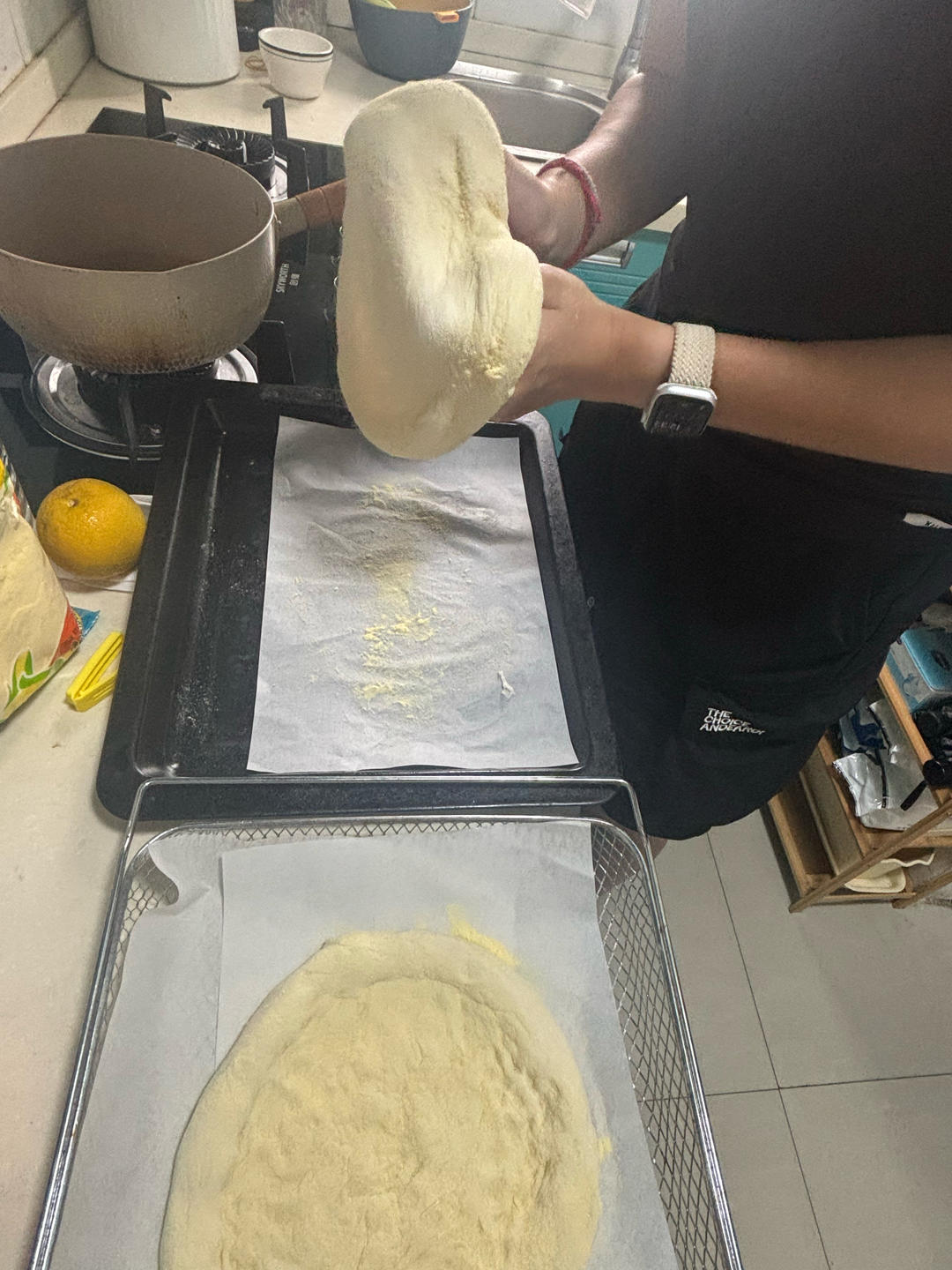 纯奶手撕吐司的做法 步骤1
