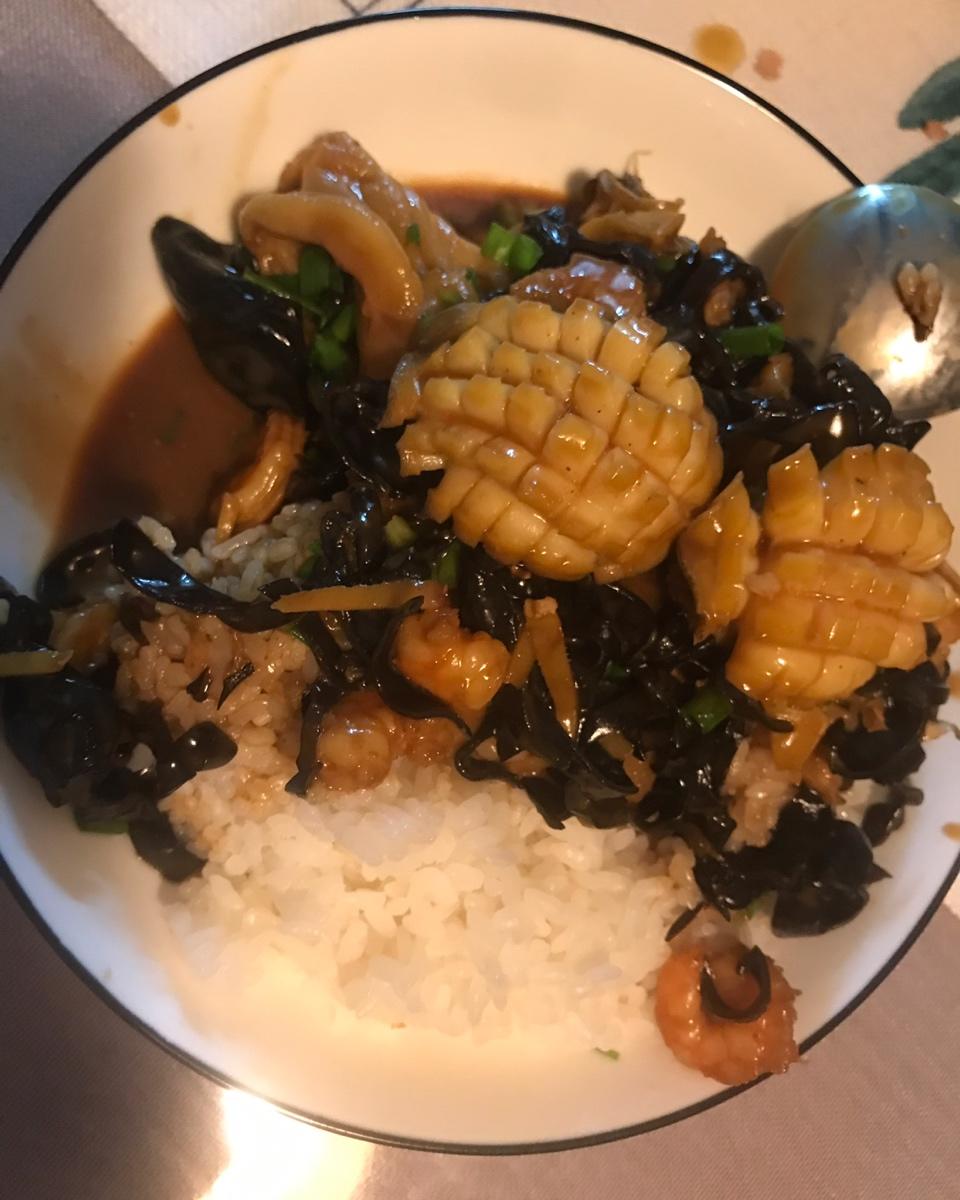 简易上手鲍鱼捞汁饭