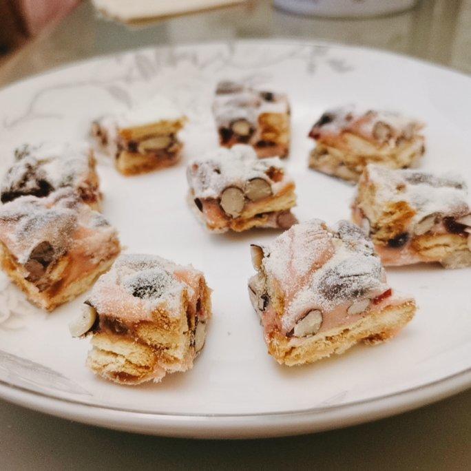 雪花酥  不甜版