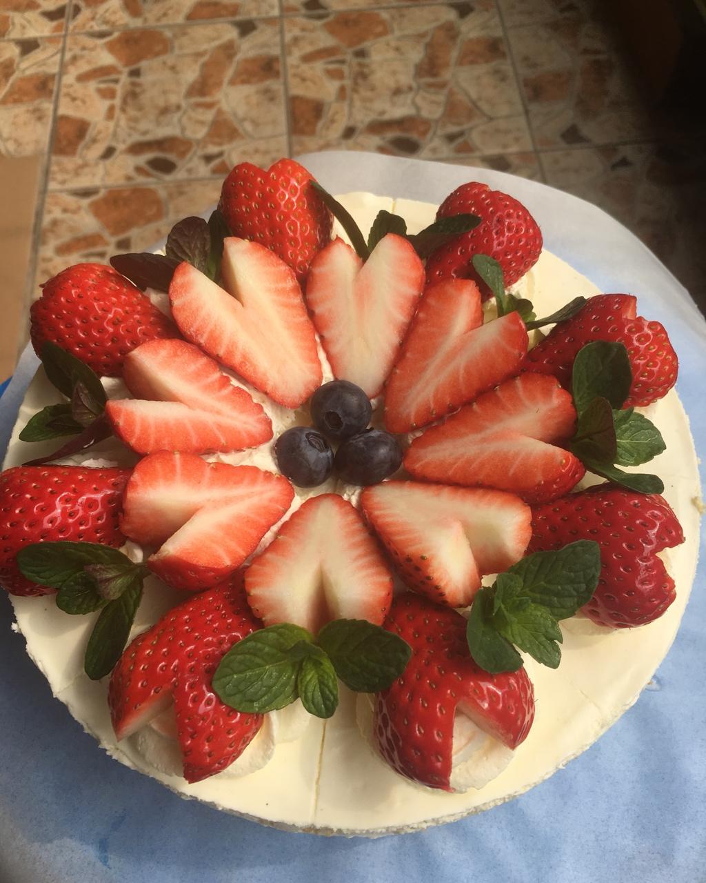 《Tinrry+》草莓奶油蛋糕（8寸配方）