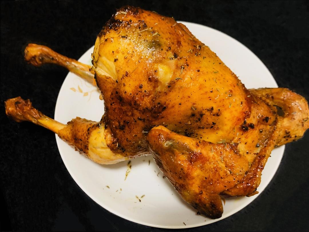 脆皮烤鸡