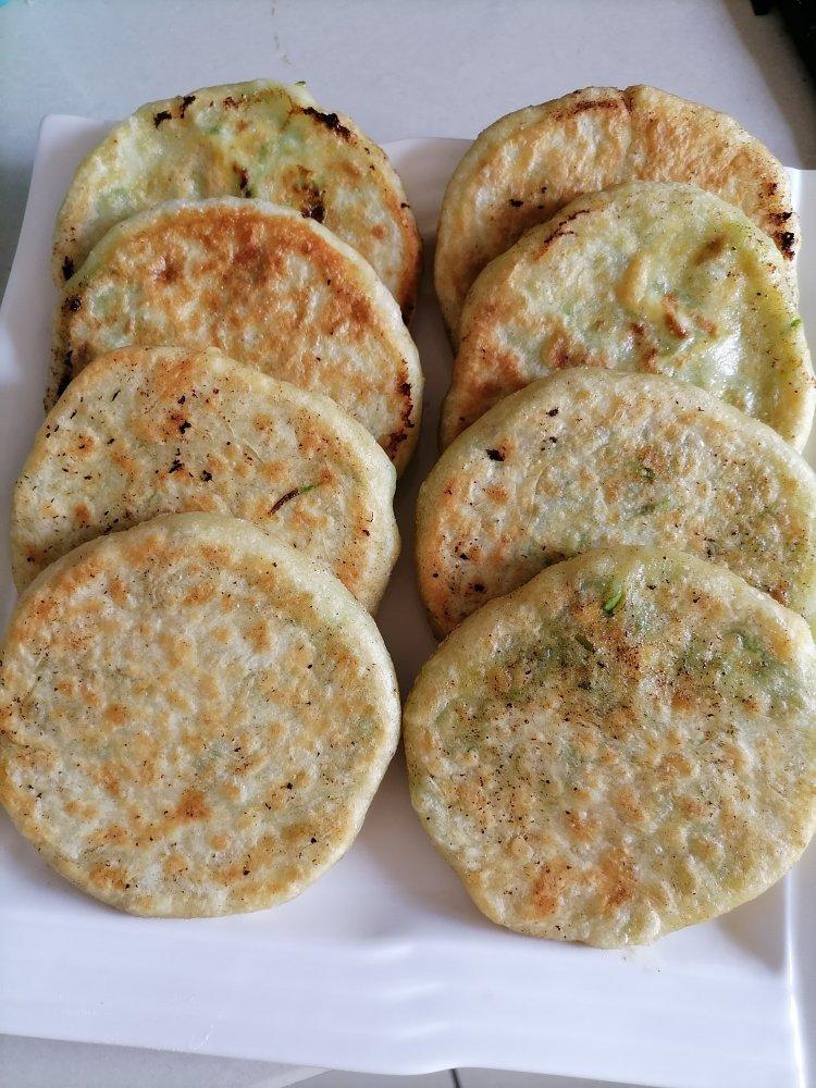 皮薄如纸的韭菜馅饼|免揉面法