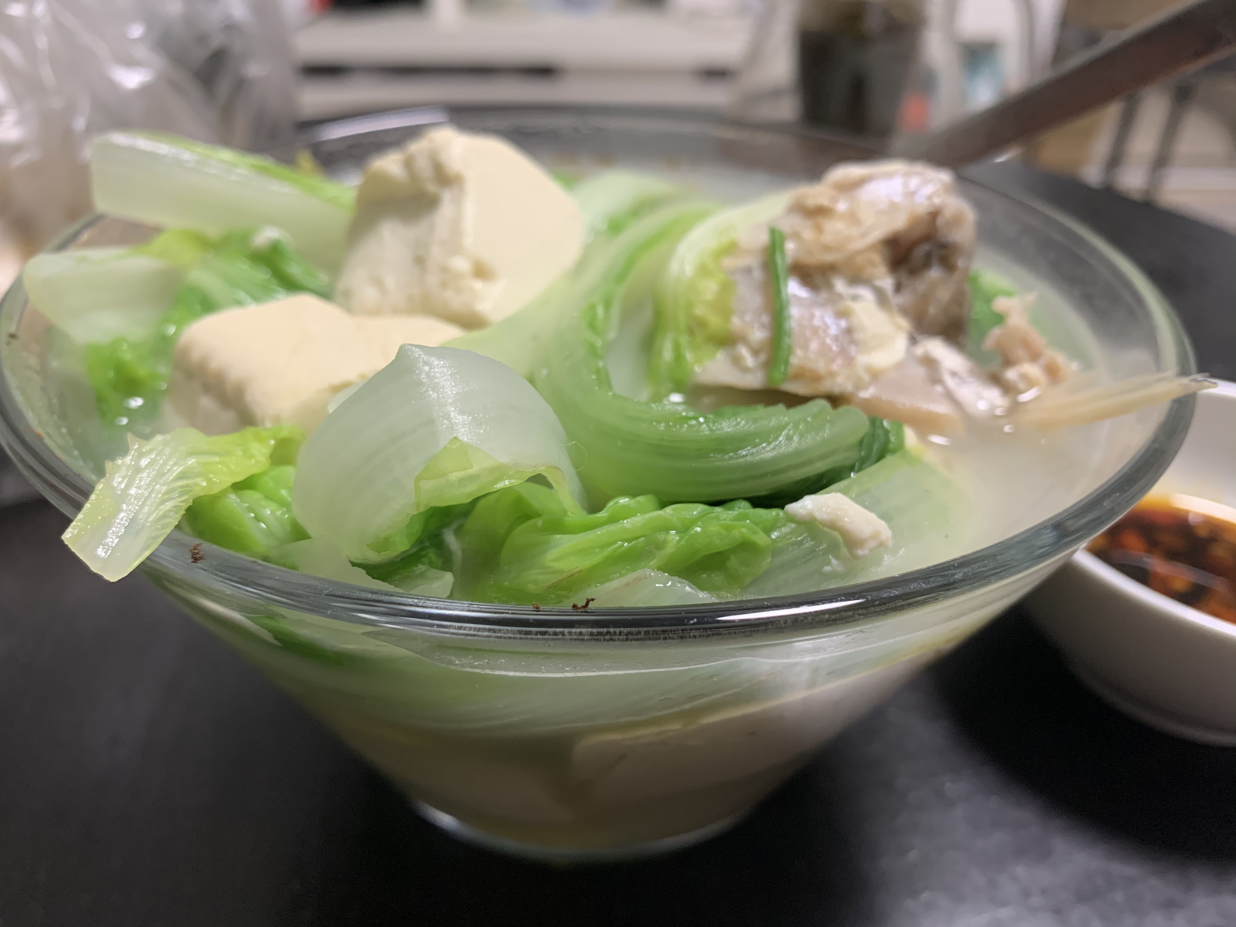 奶香鱼头豆腐汤的做法