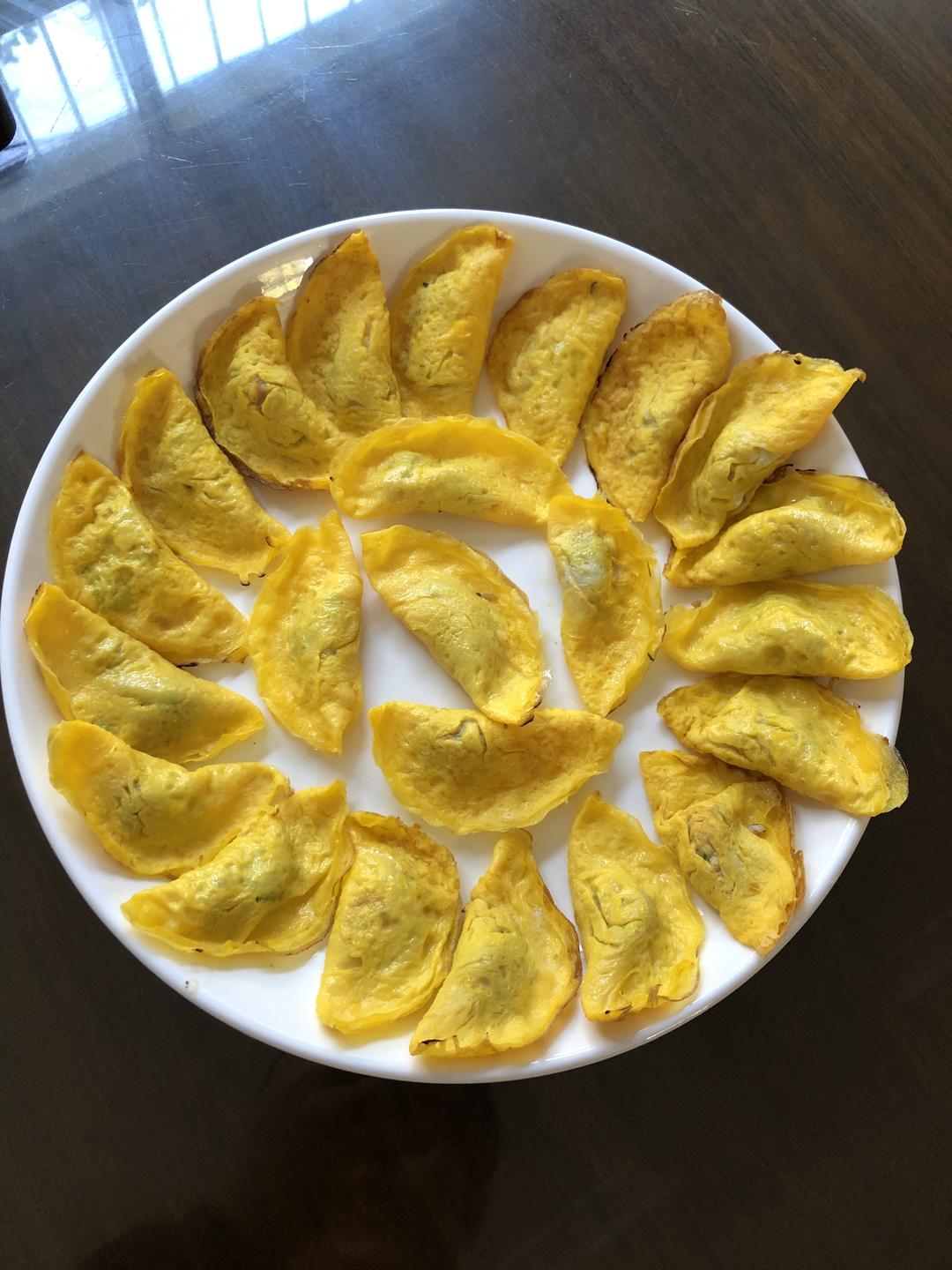 黄金小蛋饺的做法