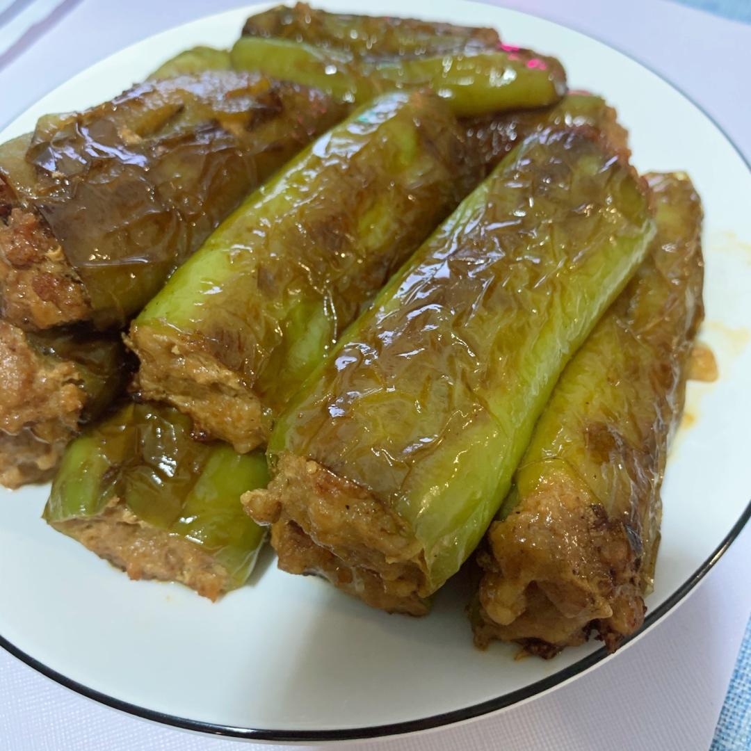 下饭菜肴--青椒酿肉