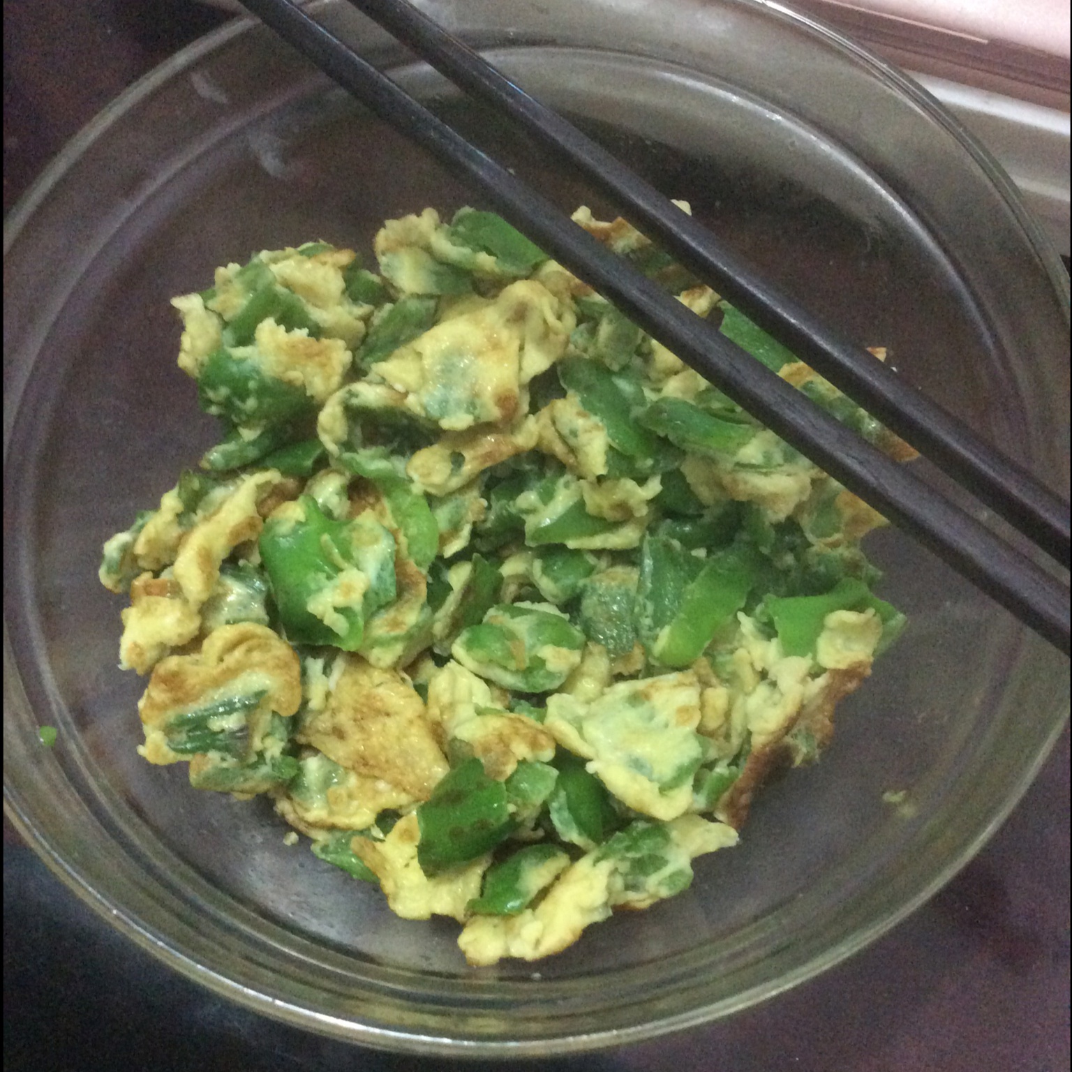 青椒炒蛋