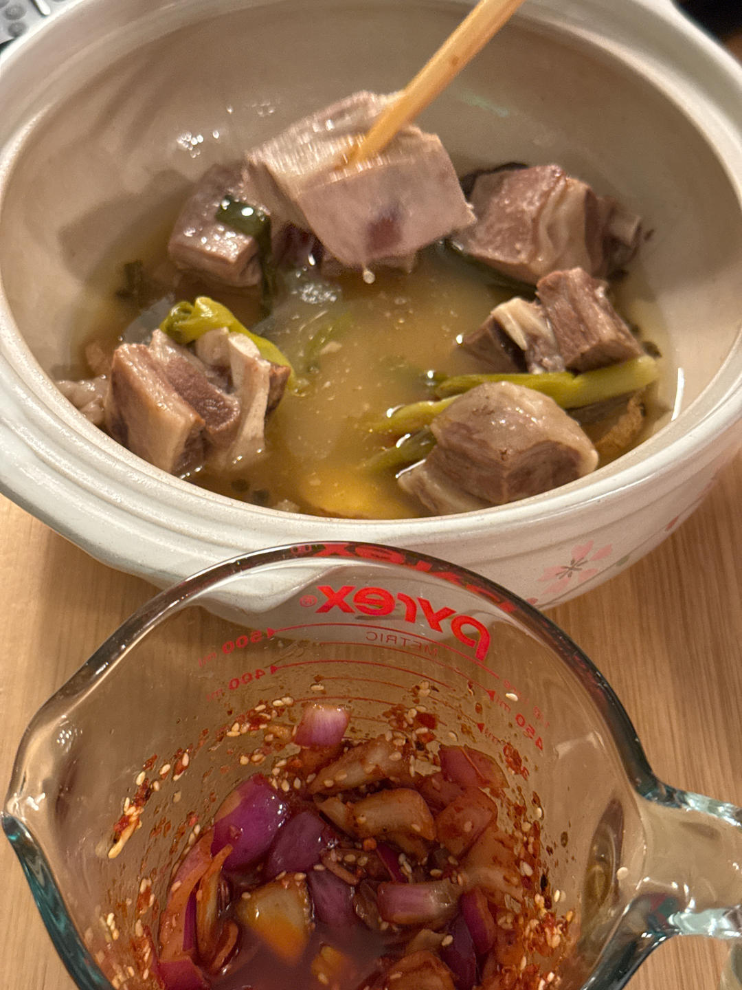 羊肉本身的美好-暖暖的手抓羊排