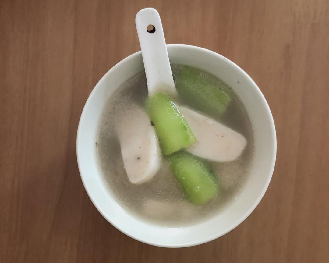 快手早餐高汤年糕