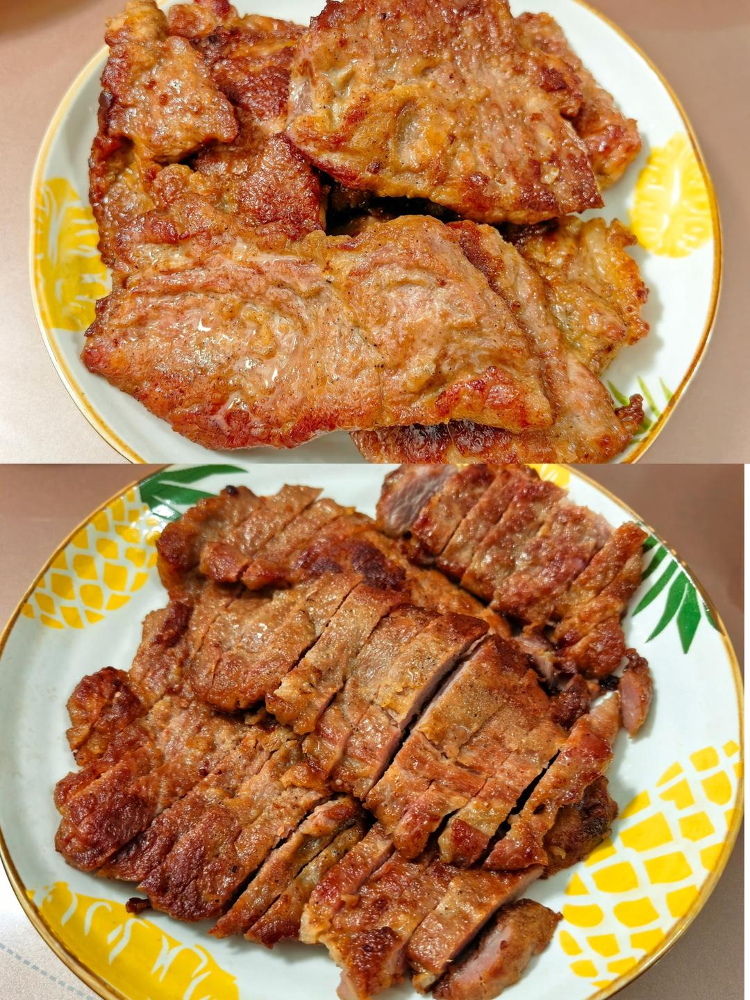 椒盐猪扒(便当)的做法