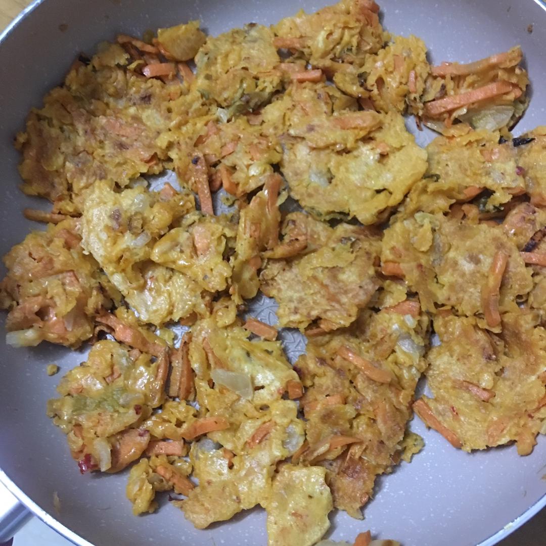 十五分钟的快手泡菜饼