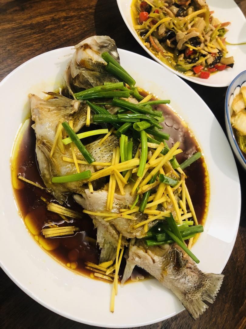 清蒸鱼（桂鱼、鲈鱼、多宝、鳊鱼均适用）