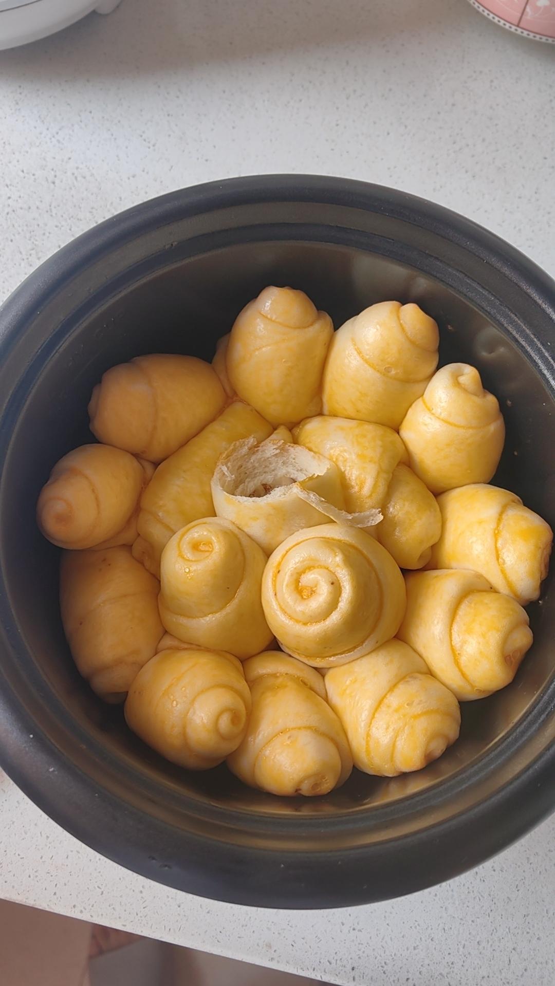 电饭煲做面包，不用黄油，不用面包机，照步骤做一定成功