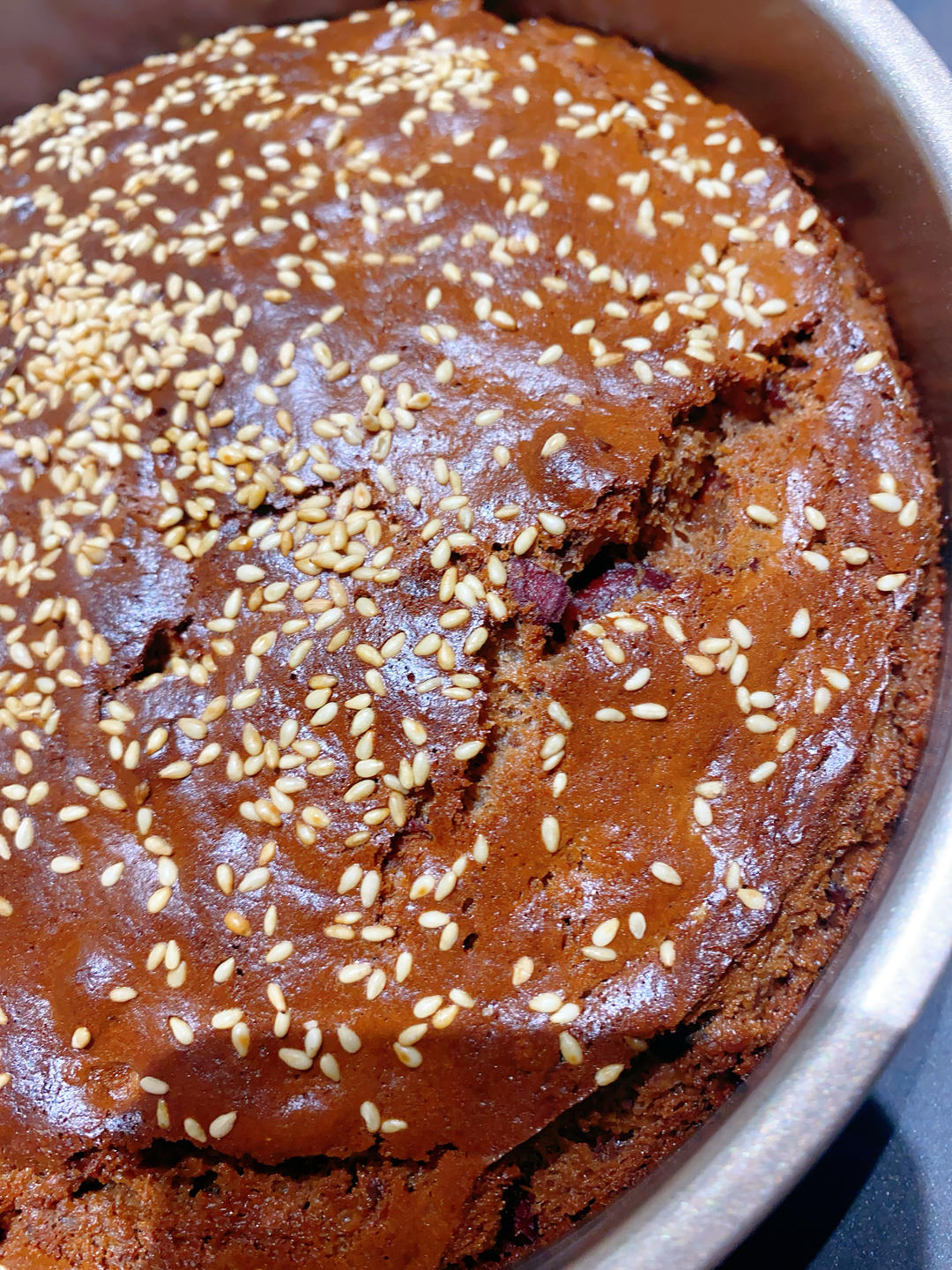 红糖红枣糕 枣香浓郁 香甜松软