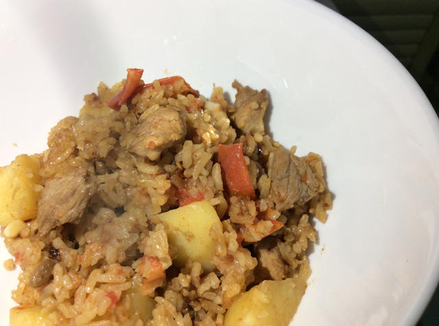 土豆焖饭（电饭锅版）