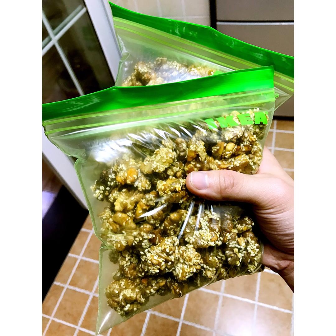 【琥珀核桃仁】冰糖无油不粘手