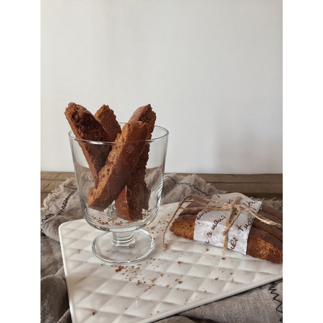肉桂红糖意式脆饼干 Cinnamon Toasted Biscotti
