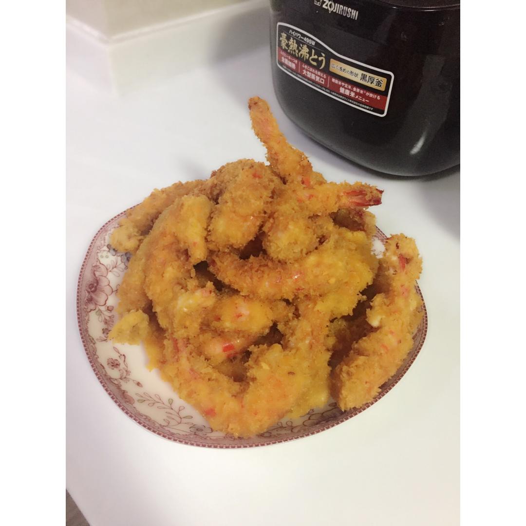 香炸斑节虾