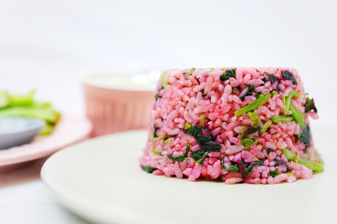 苋菜炒饭