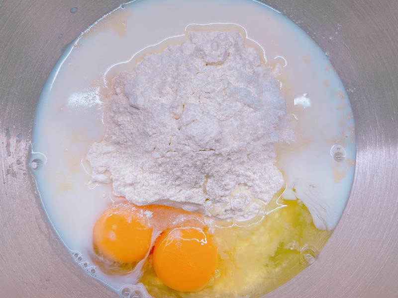 纯奶手撕吐司的做法 步骤1