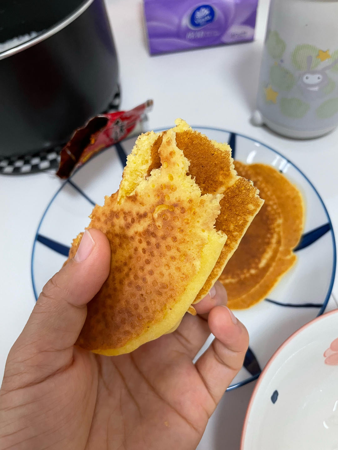 奶香玉米饼