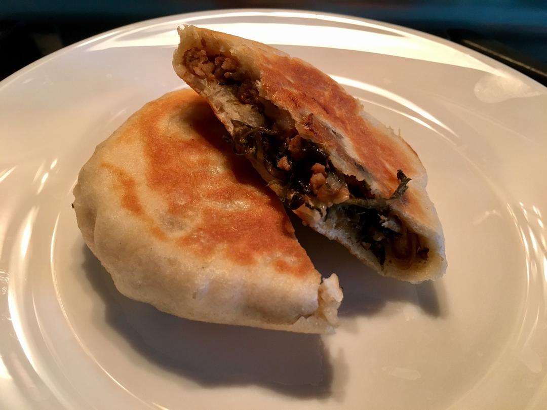 梅干菜猪肉饼