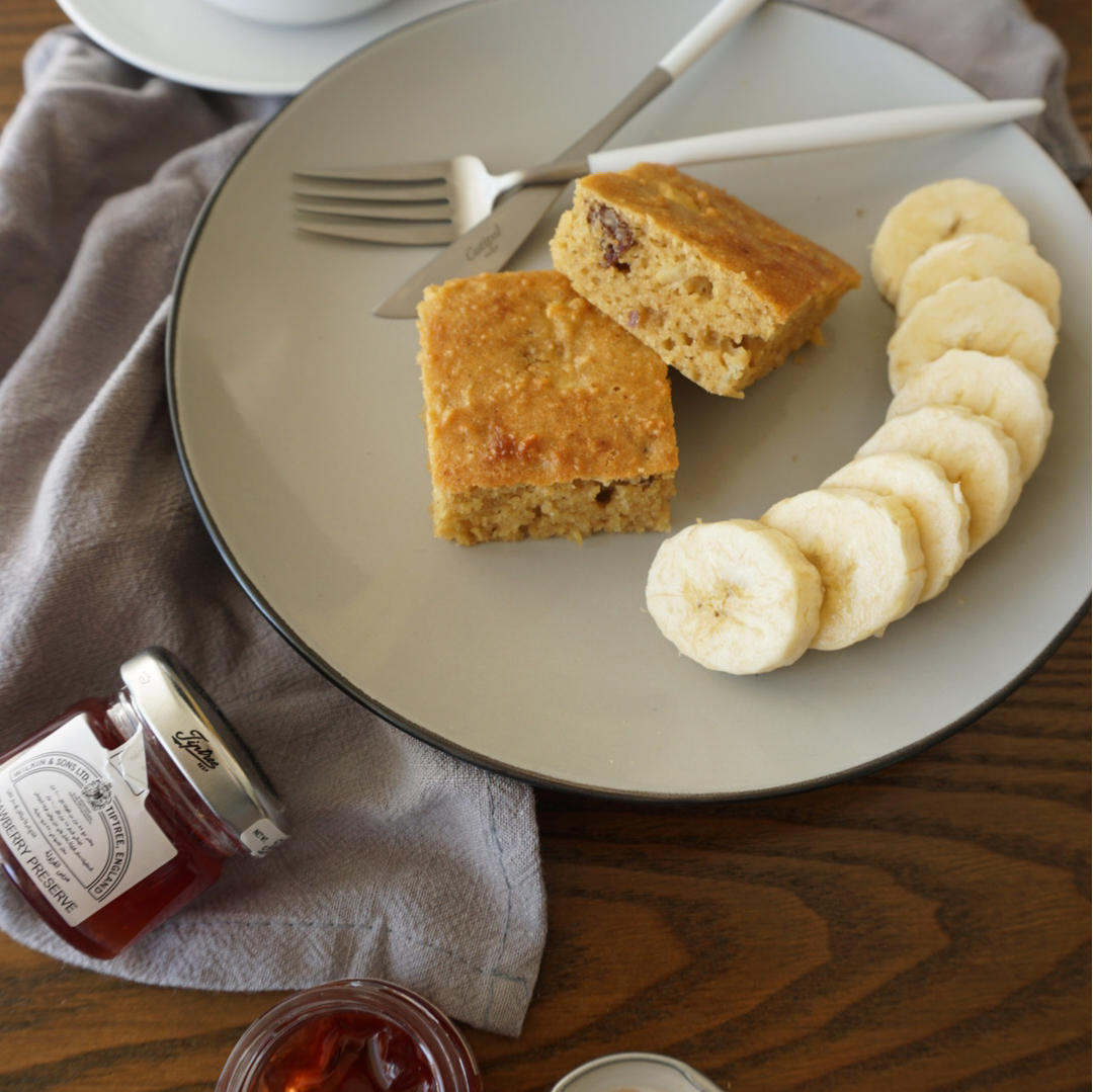 苹果核桃早餐软糕（无麸质）丨健康·烘焙