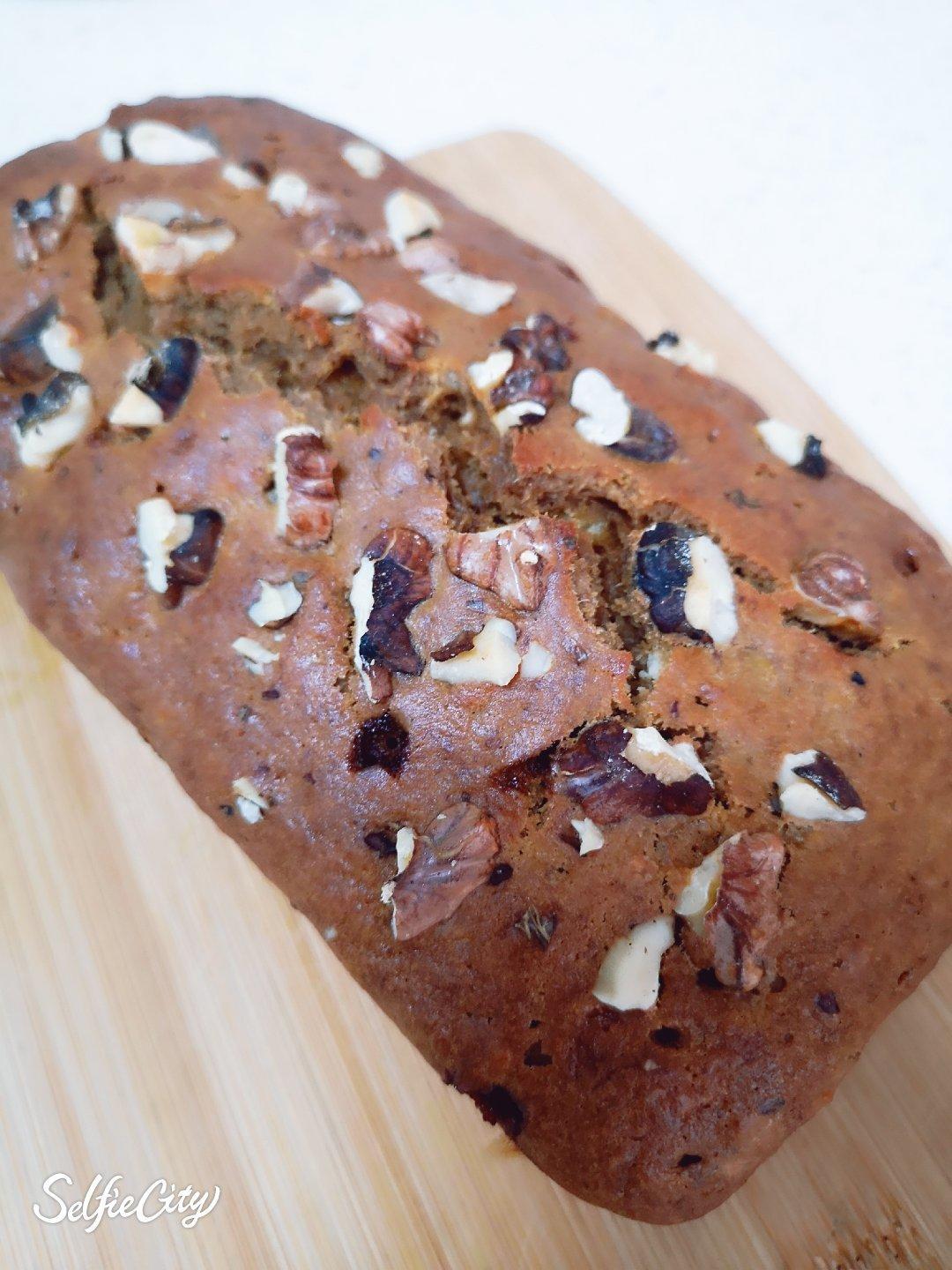 星巴克香蕉核桃蛋糕（Banana loaf）