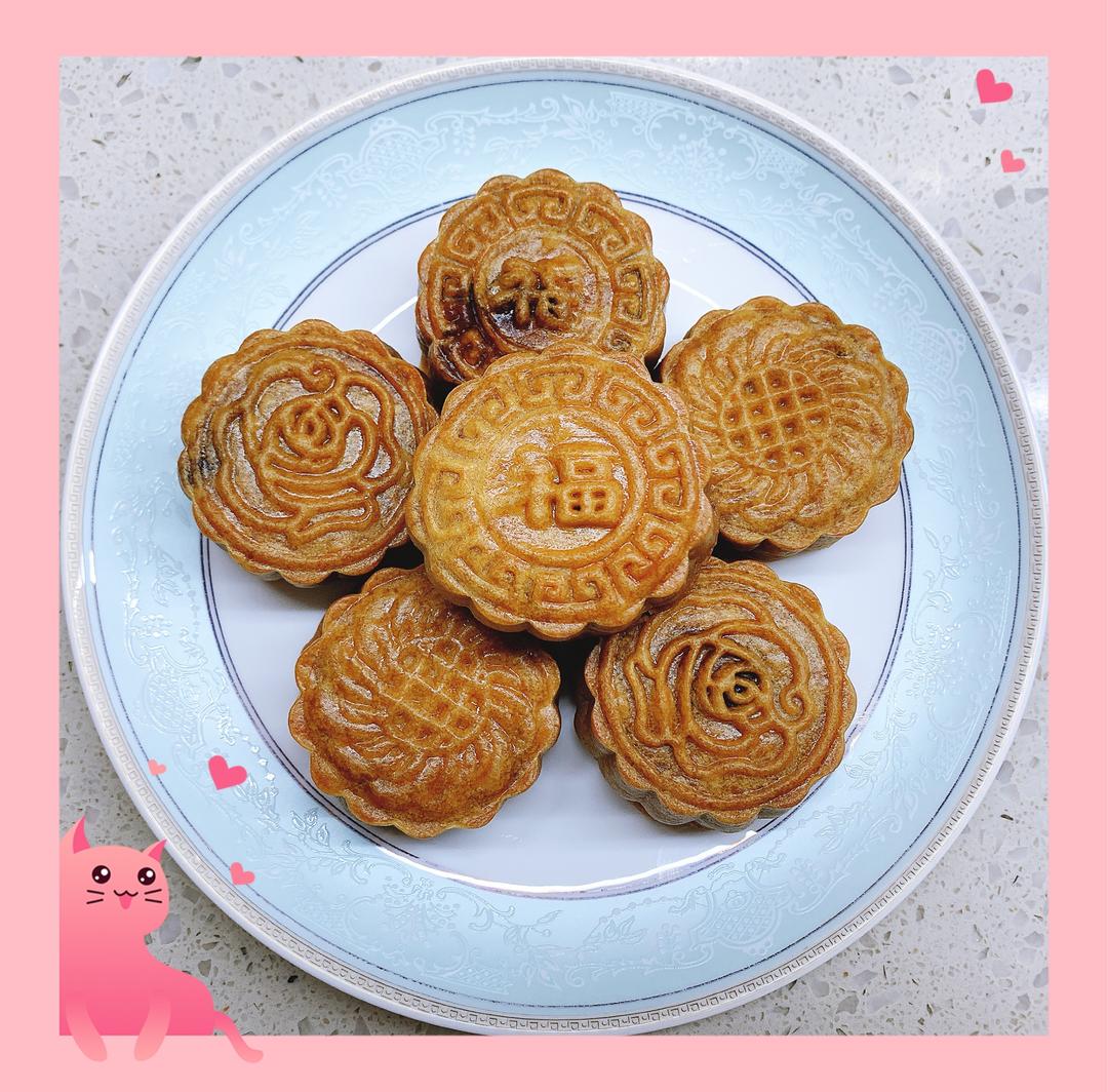 63g蛋黄豆沙月饼🥮的做法