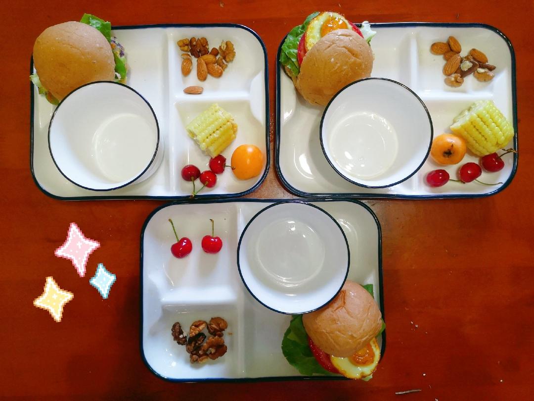 看得见虾肉的虾饼—虾饼汉堡🍔