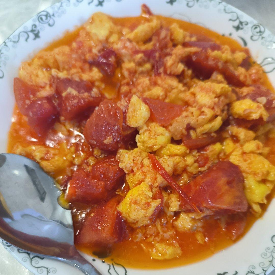 西红柿炒鸡蛋