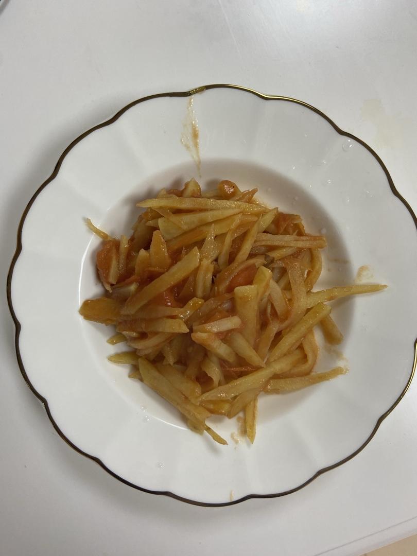 西红柿炒土豆丝