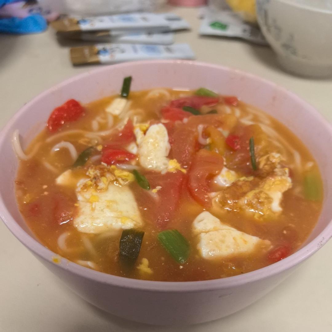 十来分钟做好/番茄鸡蛋面🍜