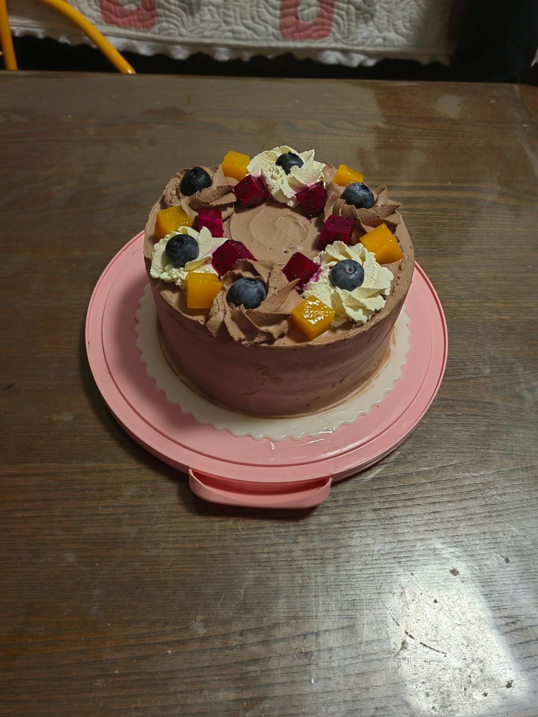 巧克力奶油蛋糕