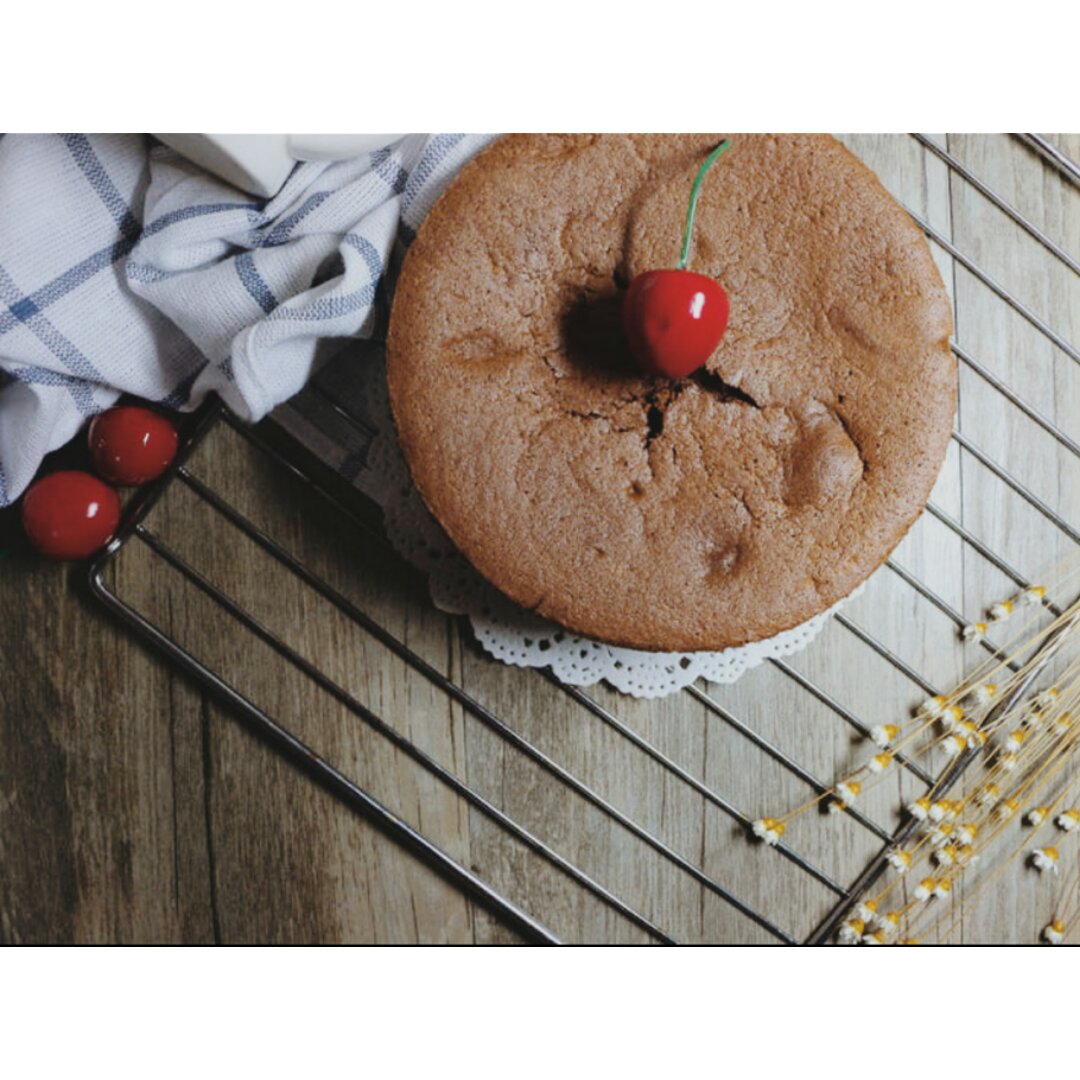 不消泡的巧克力戚风