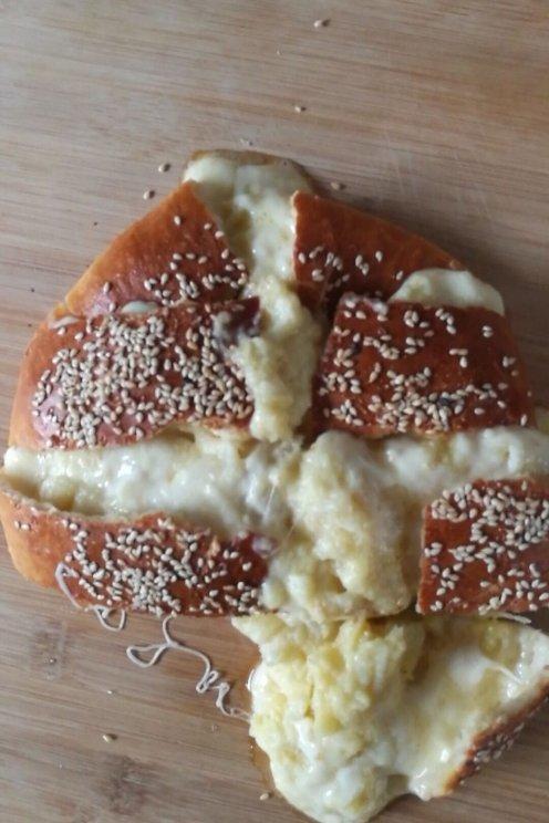 网红芝士榴莲饼/香蕉饼（超详细）