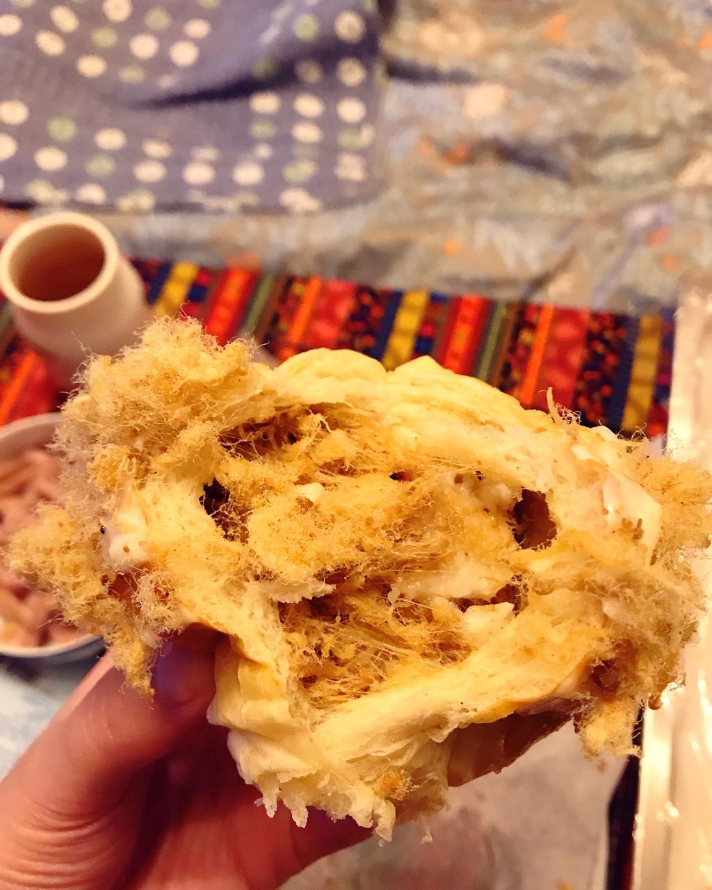 超好吃的肉松面包