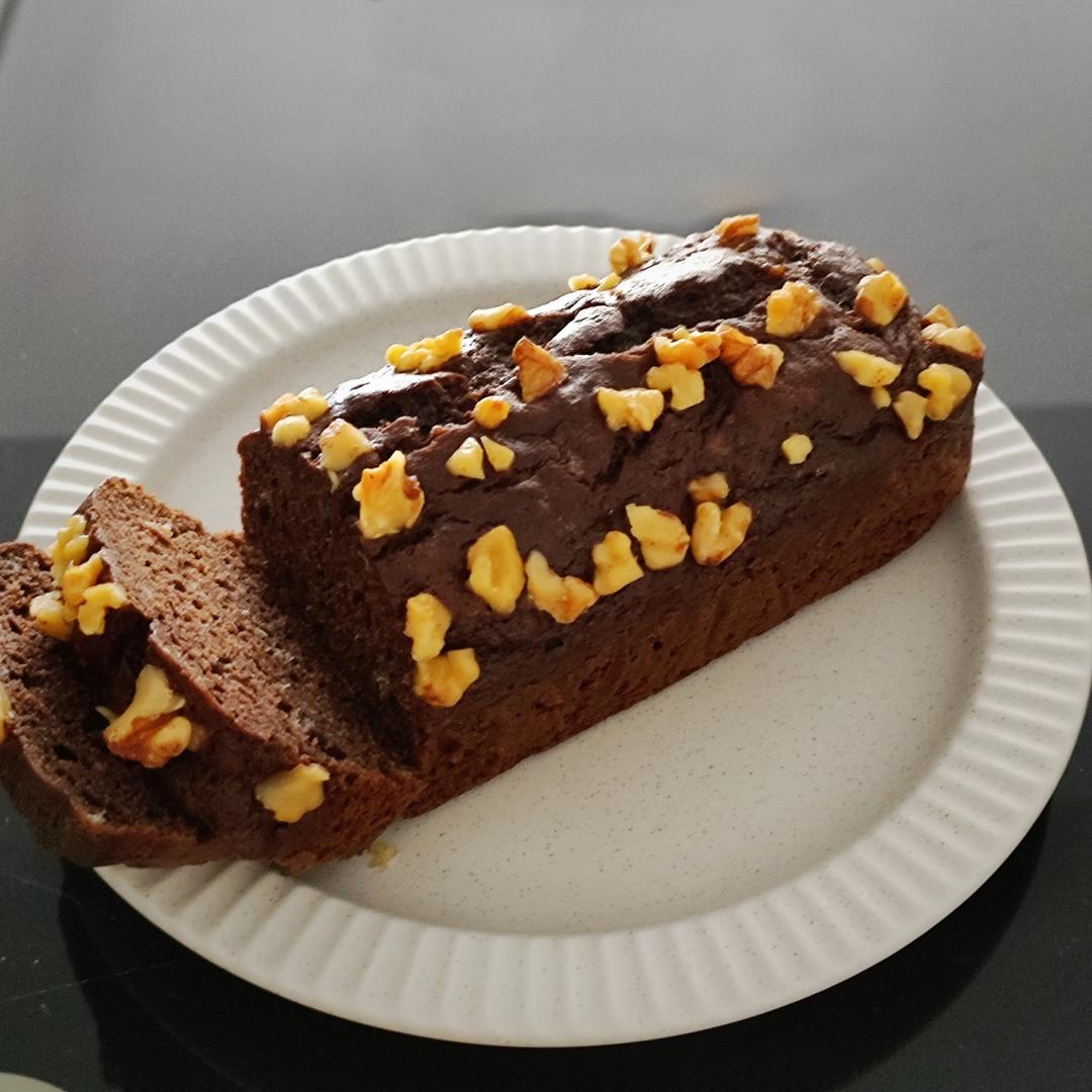 可能是最好吃的香蕉巧克力蛋糕