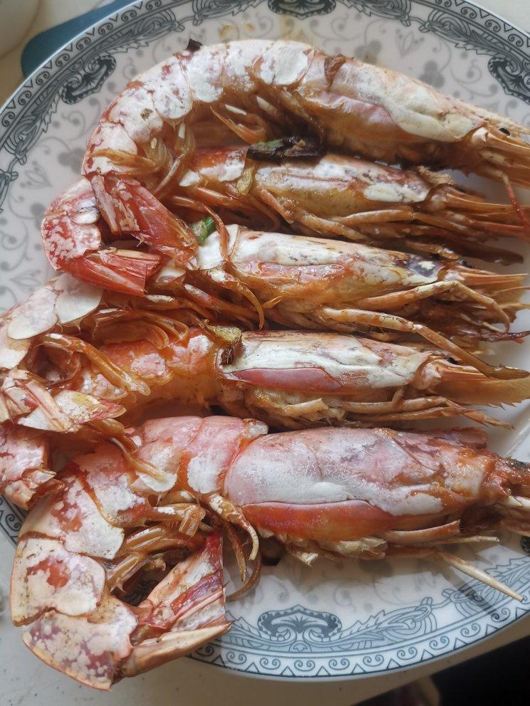 盐烤阿根廷红虾