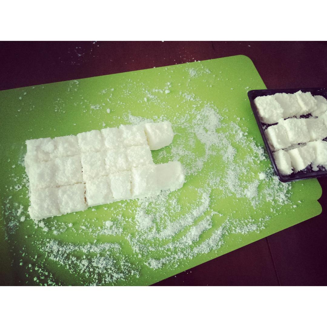 椰香牛奶小方