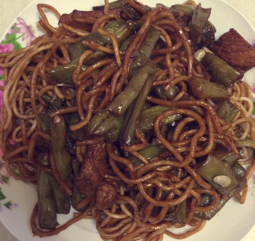 扁豆焖面