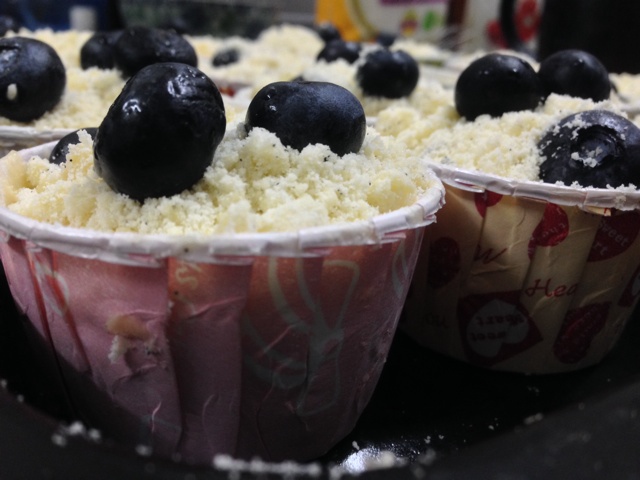 PH大师的金宝顶蓝莓马芬