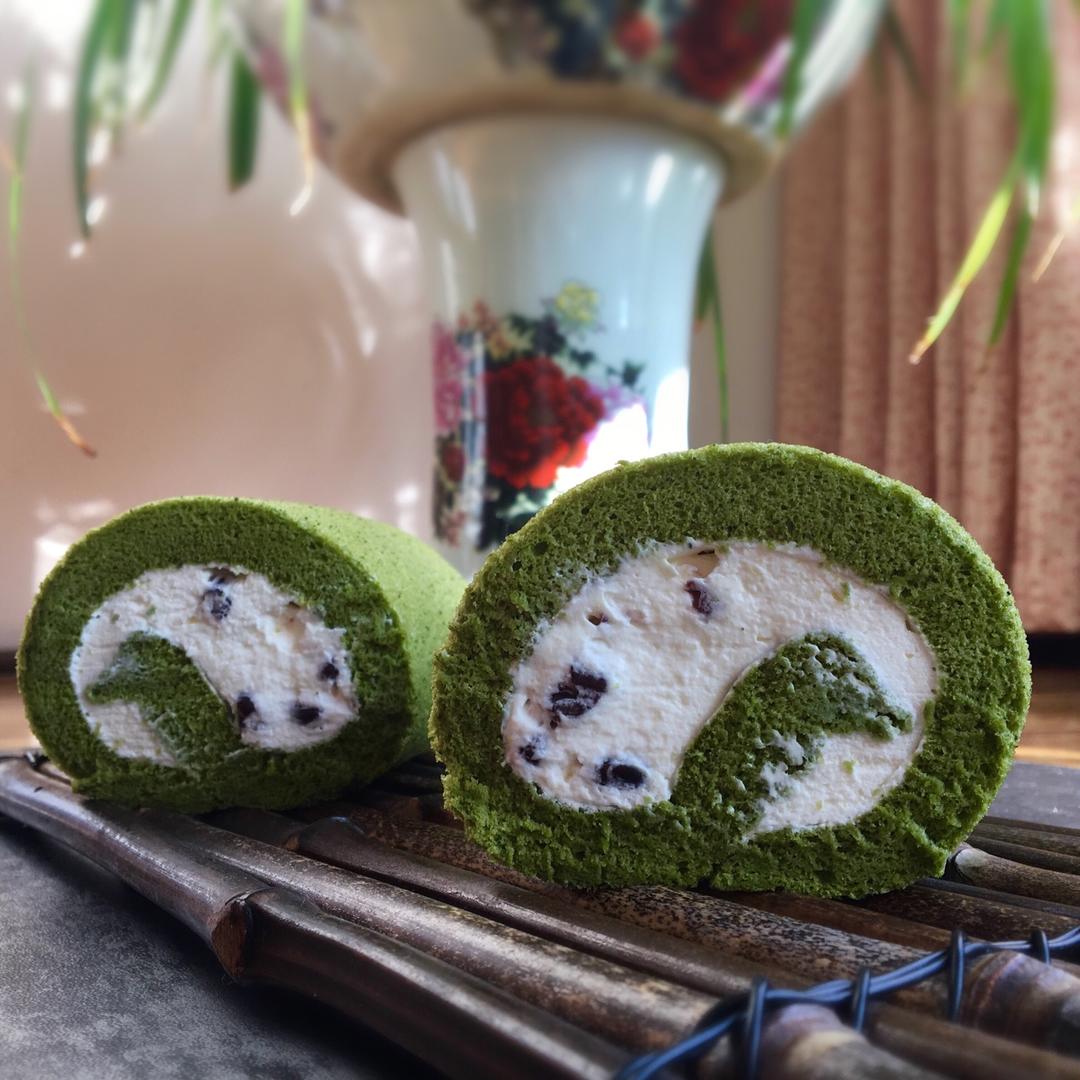 【曼达小馆】居酒屋系列：抹茶蜜豆卷与抹茶鸡尾酒