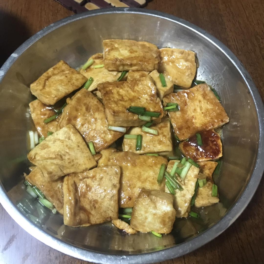 美味蚝油嫩豆腐