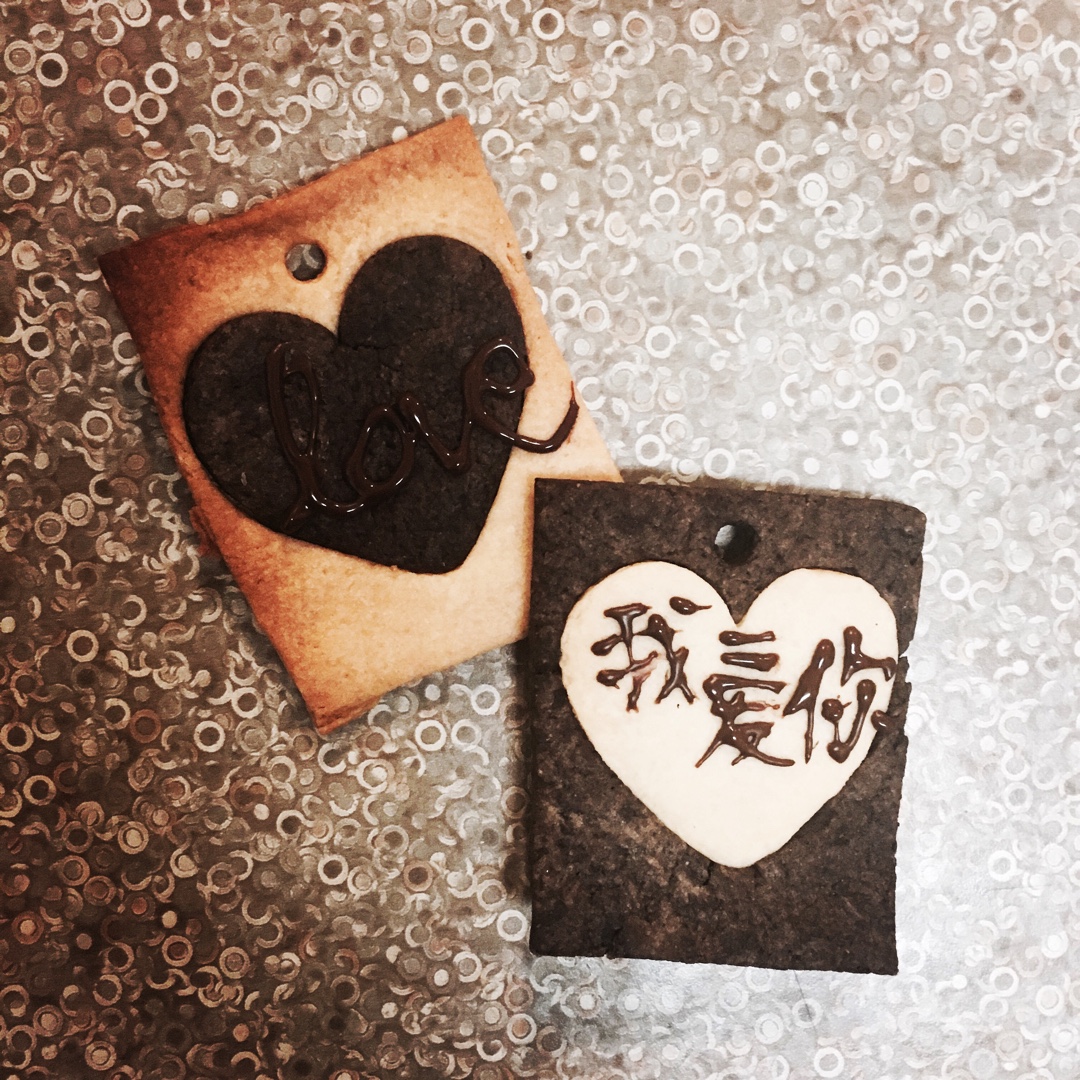 情人节卡片饼干