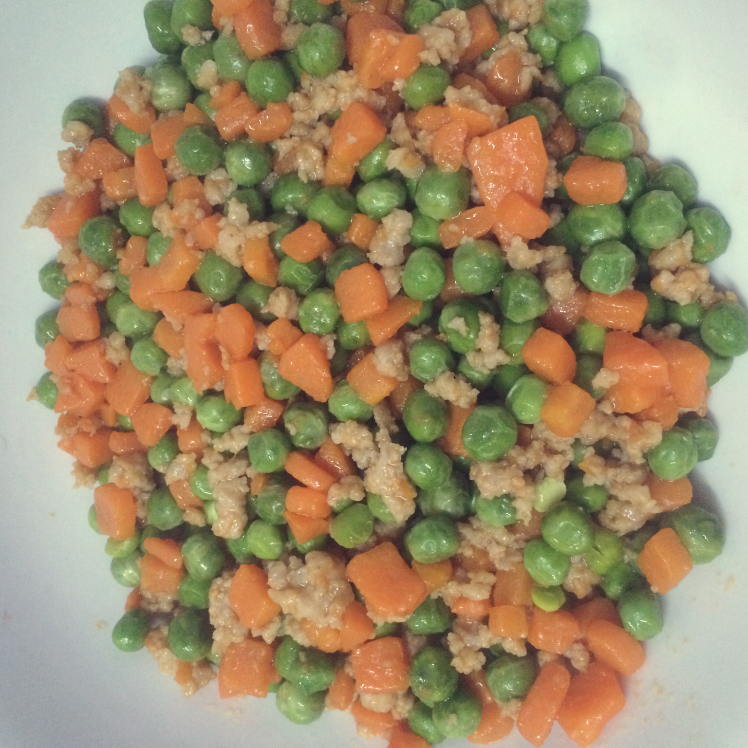 豌豆炒肉末
